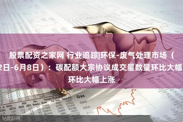 股票配资之家网 行业追踪|环保-废气处理市场（6月2日-6月8日）：碳配额大宗协议成交量数量环比大幅上涨